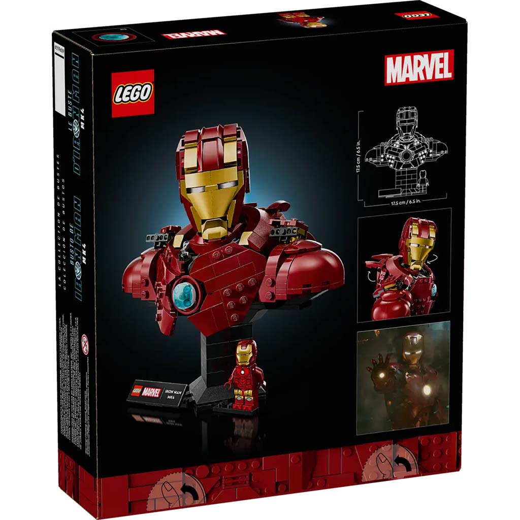 LEGO® Marvel: Vasember MK4 mellszobor (76327) kép 2
