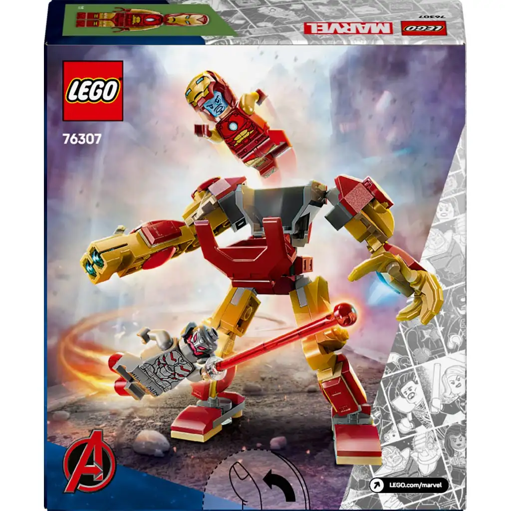 LEGO® Marvel: Vasember robot vs. Ultron (76307) kép 2