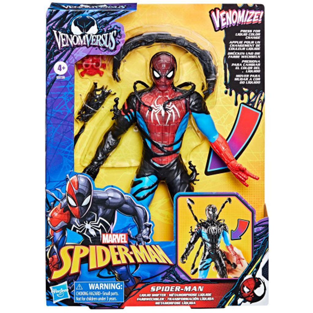 Marvel VenomVersus Liquid Shifter Pókember akciófigura - Hasbro