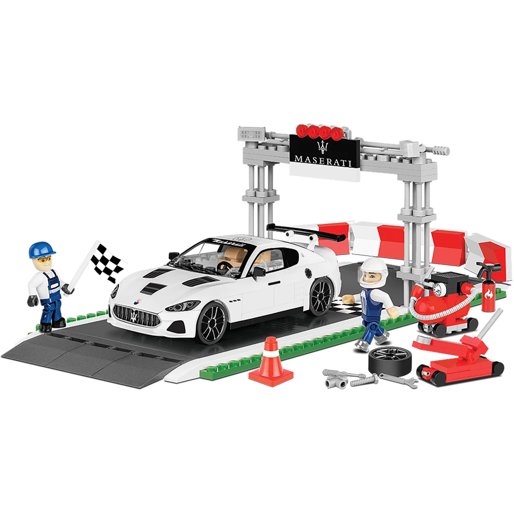 COBI: Maserati Grandturismo GT3 R versenyautó szett építőjáték (24567) kép 2