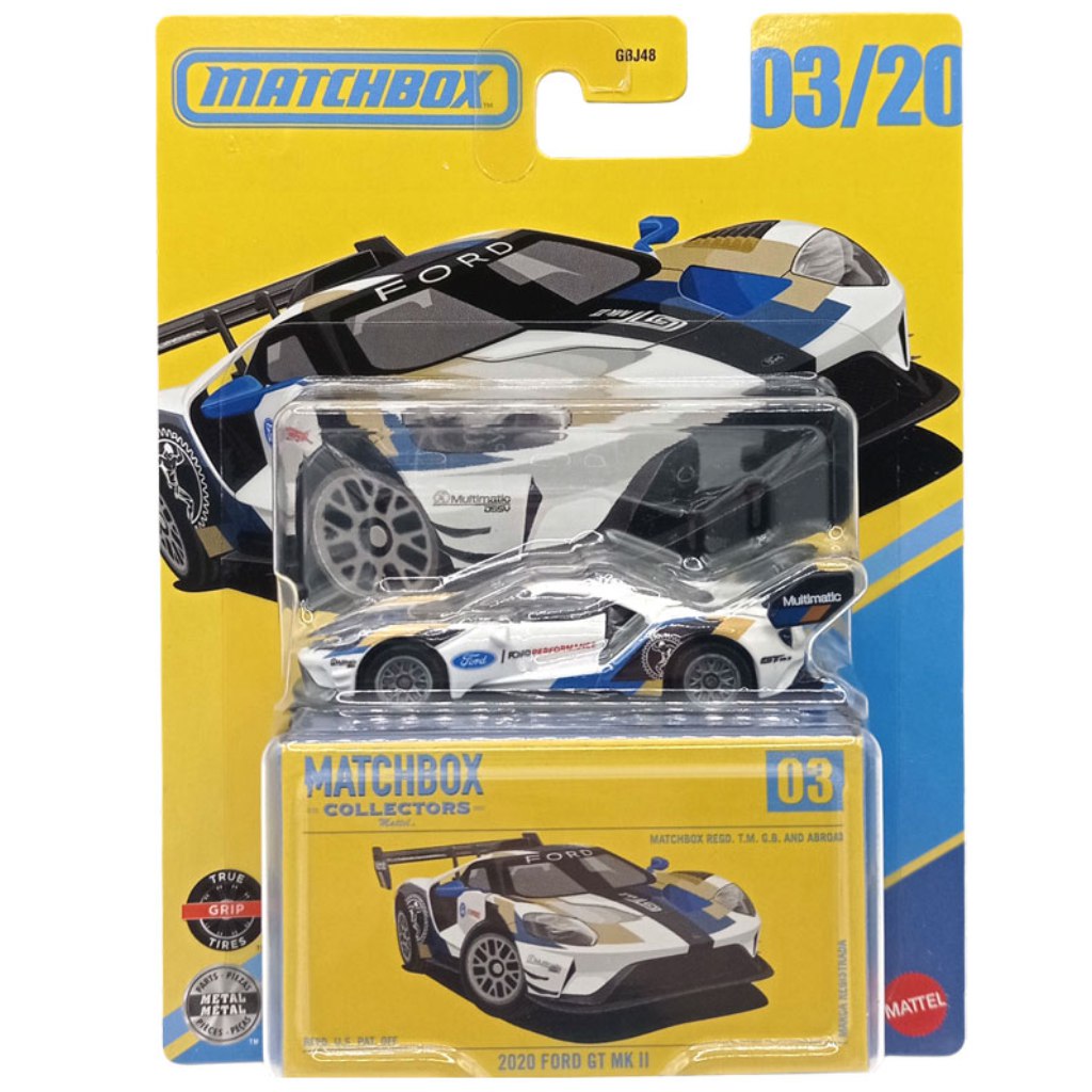 Matchbox Collectors: 2020 Ford GT Mk II dobozos kisauto 1/64 - Mattel