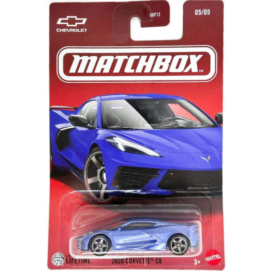 Matchbox: Ikonikus 2020 Corvette C8 kisautó 1/64 - Mattel