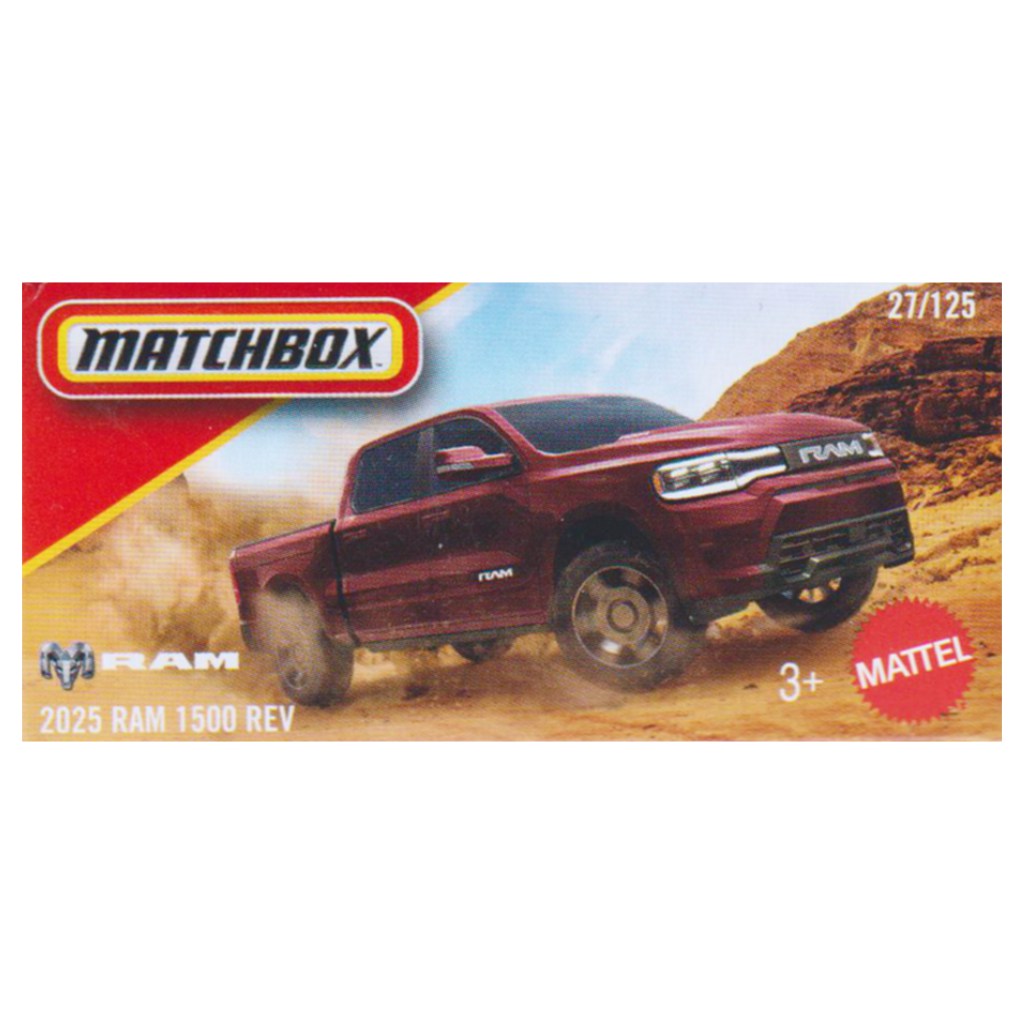 Matchbox 2025 RAM 1500 REV kisautó 1/64 – Mattel