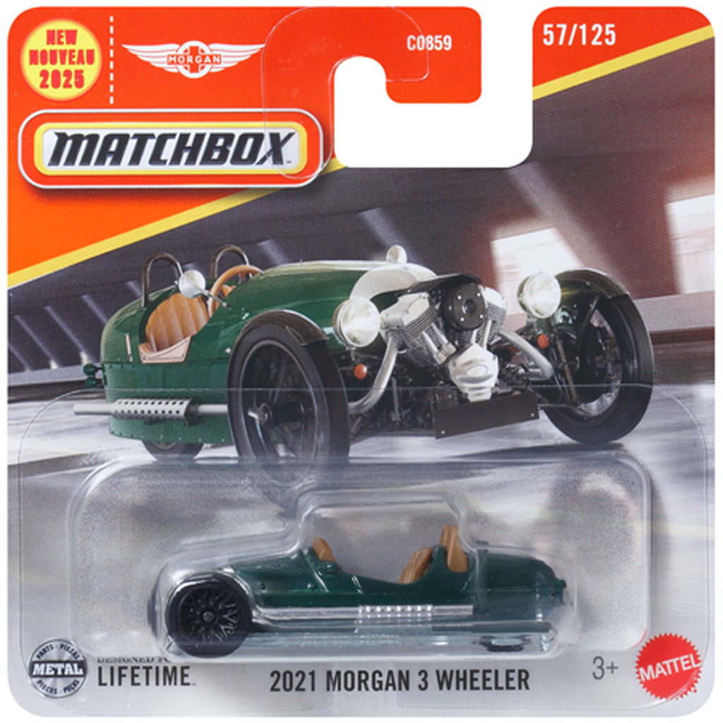 Matchbox: 2021 Morgan 3 Wheeler kisautó 1/64 - Mattel