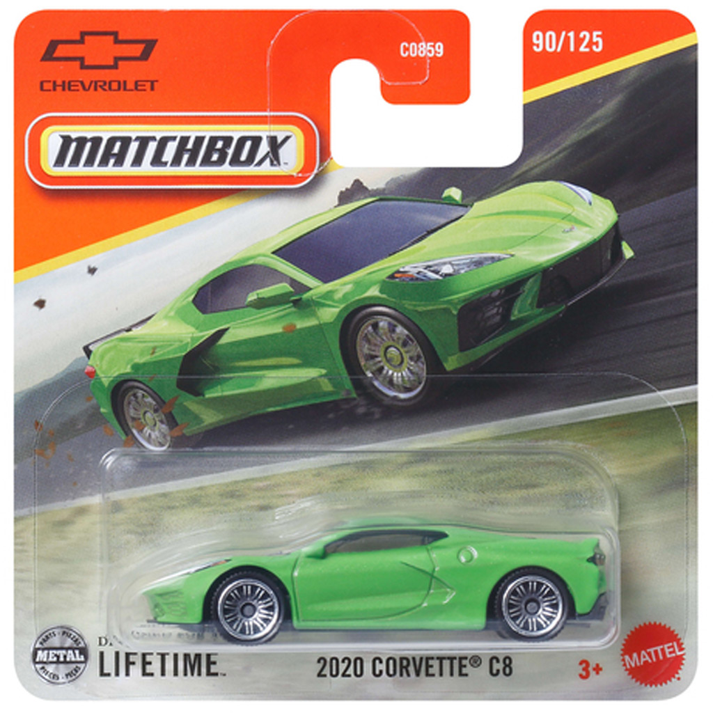 Matchbox: 2020 Corvette C8 kisautó 1/64 - Mattel