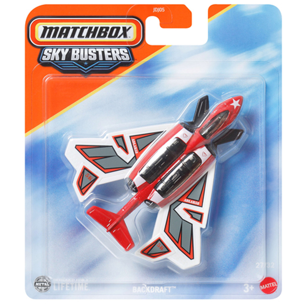 Matchbox Sky Busters: Backdraft repülő modell 1/64 – Mattel