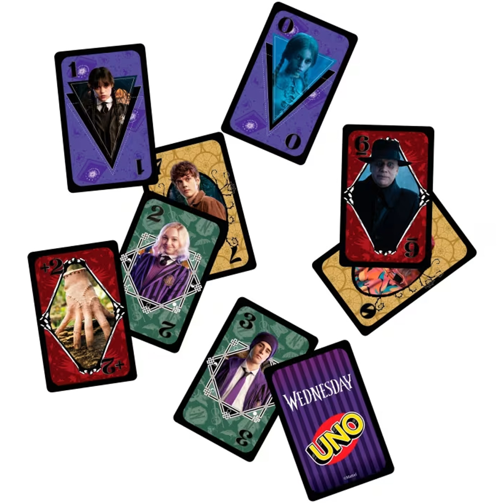 UNO Wednesday kártyajáték - Mattel kép 3