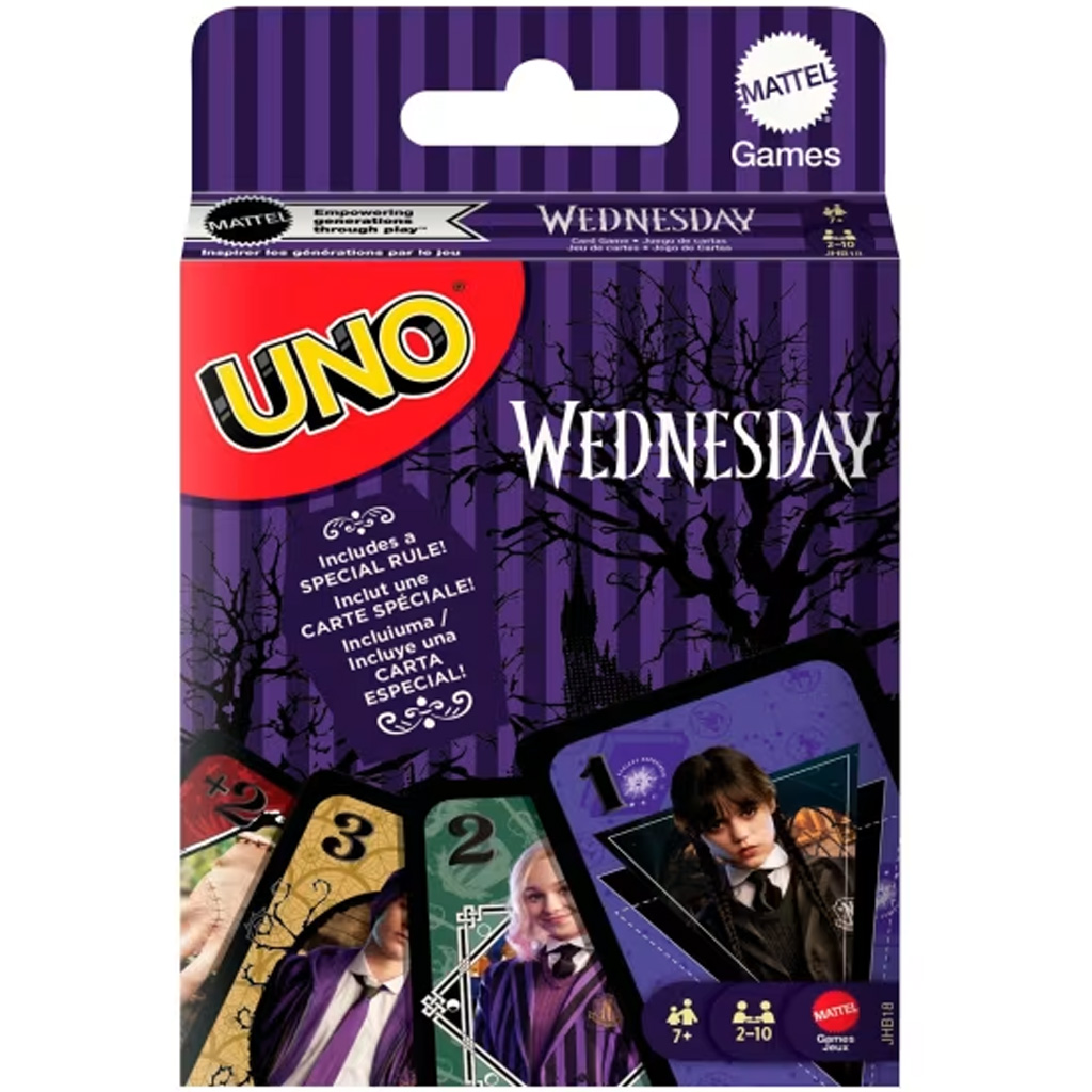 UNO Wednesday kártyajáték - Mattel