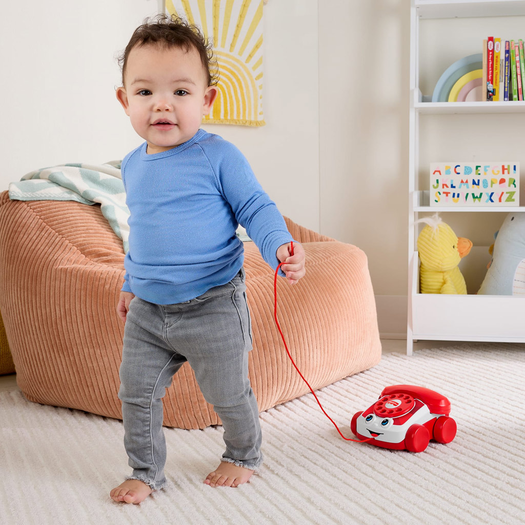 Fisher-Price: Fecsegő telefon 80. évfordulós kiadás - Mattel kép 3