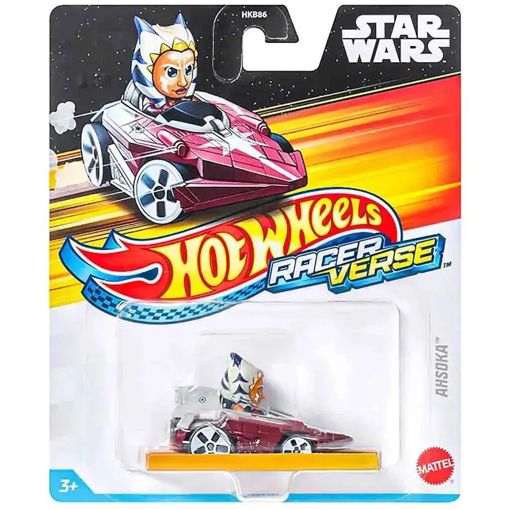 Hot Wheels: RacerVerse - Star Wars Ahsoka karakter kisautó - Mattel