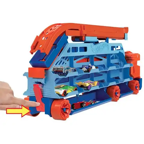 Hot Wheels: Szabadesés pályaszett - Mattel kép 3