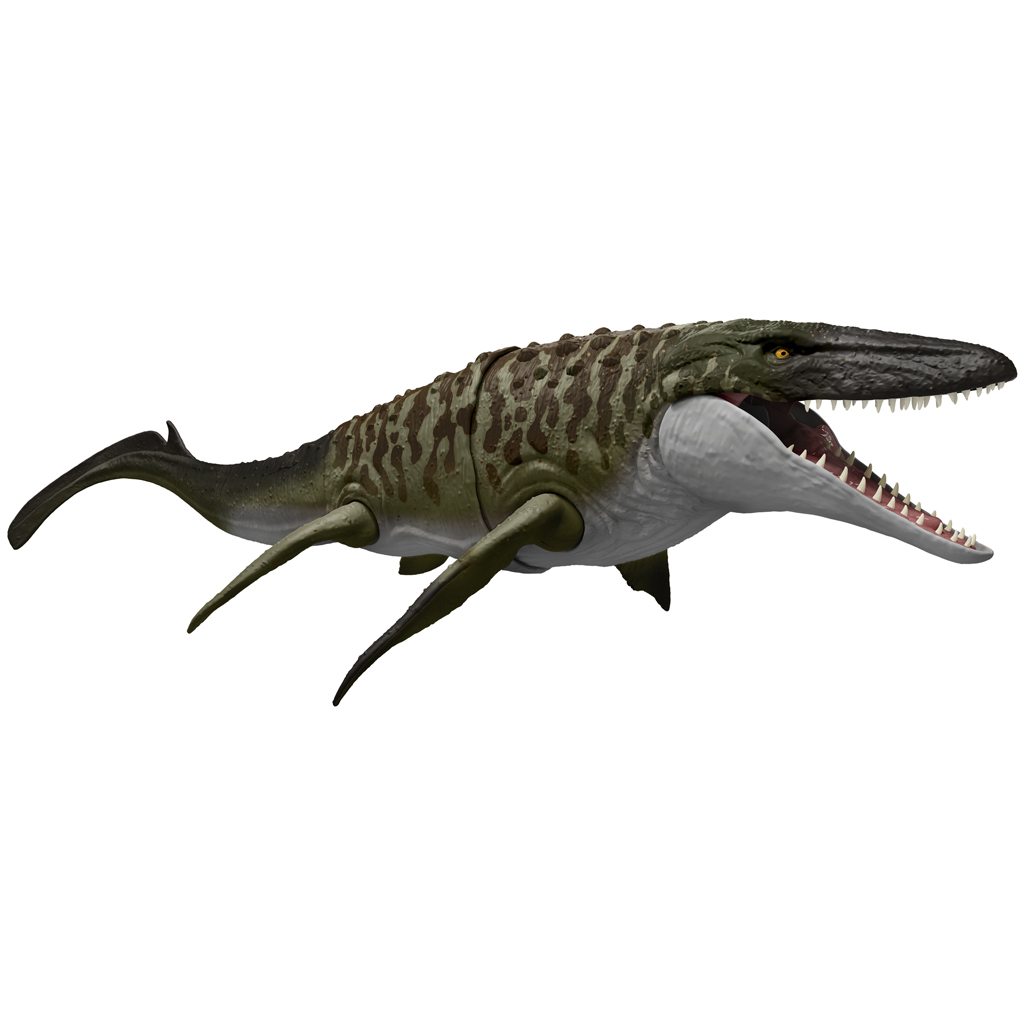 Jurassic World: Újjászületés – Bite 'N Blast Mosasaurus figura - Mattel kép 2