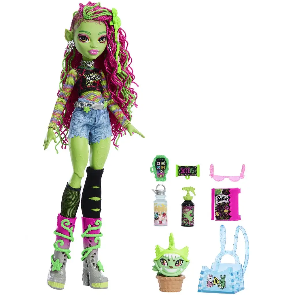 Monster High: Szörnyen új Vénusz baba - Mattel kép 2