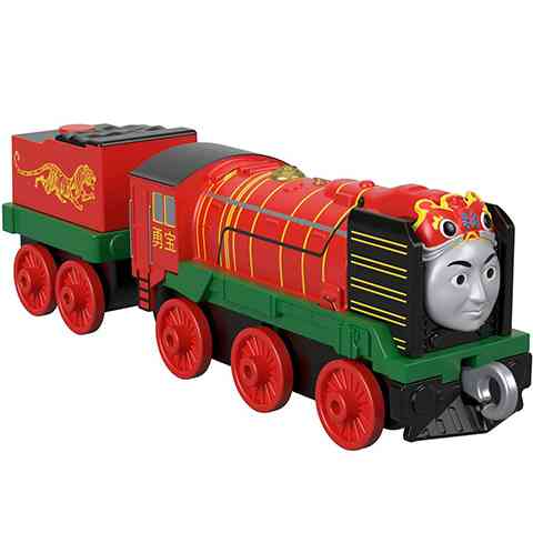 Thomas Track Master: Yong Bao kismozdony szerelvénnyel - Fisher-Price kép 2