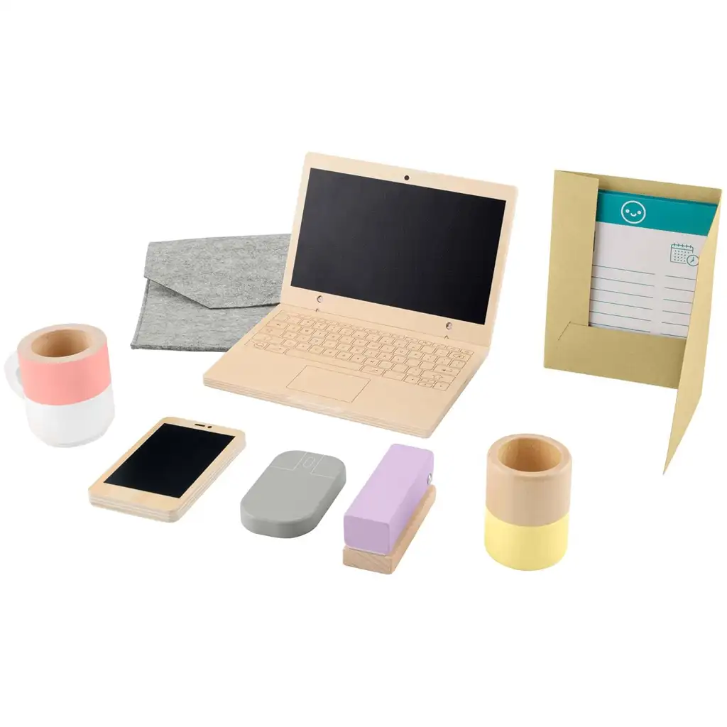 Fisher Price: Wood fa Home office játékszett - Mattel kép 2