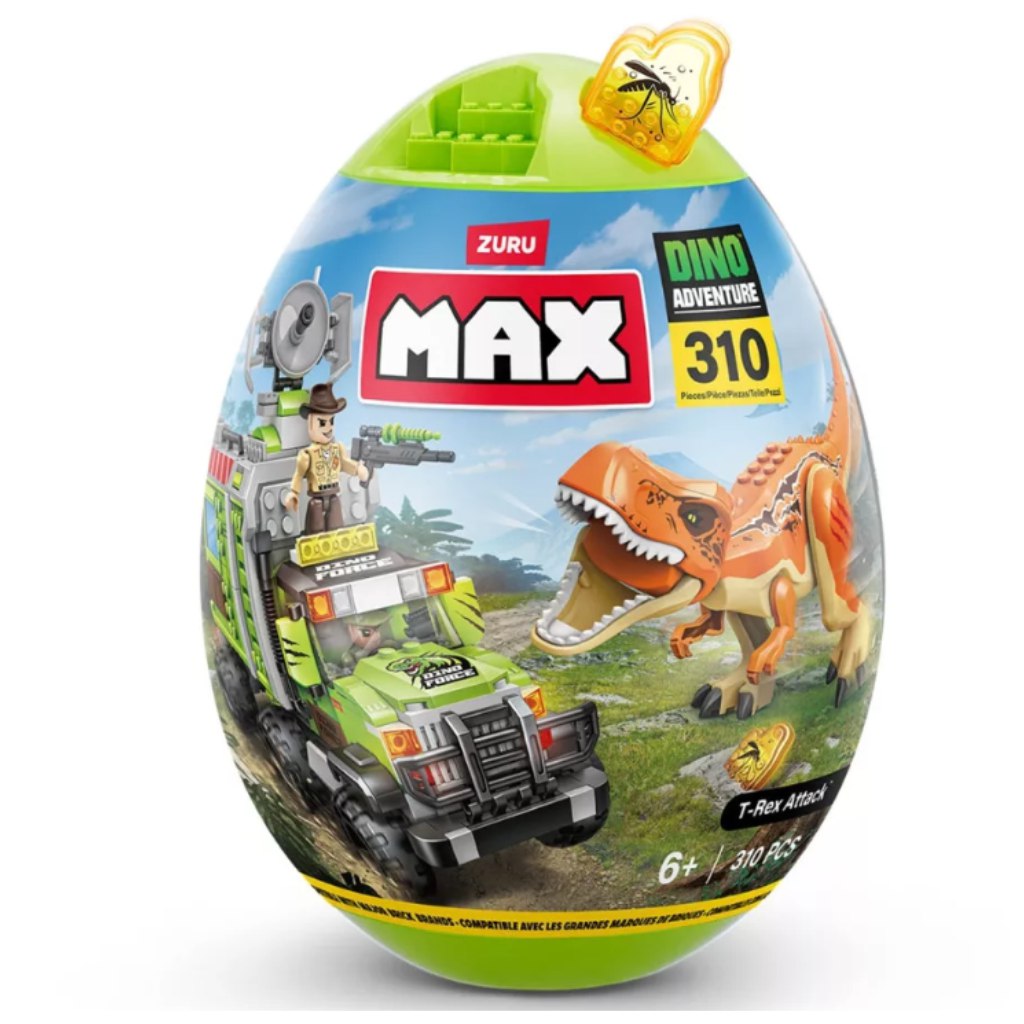 MAX Dino Adventure Dinó tojás kapszula 310db-os kép 2