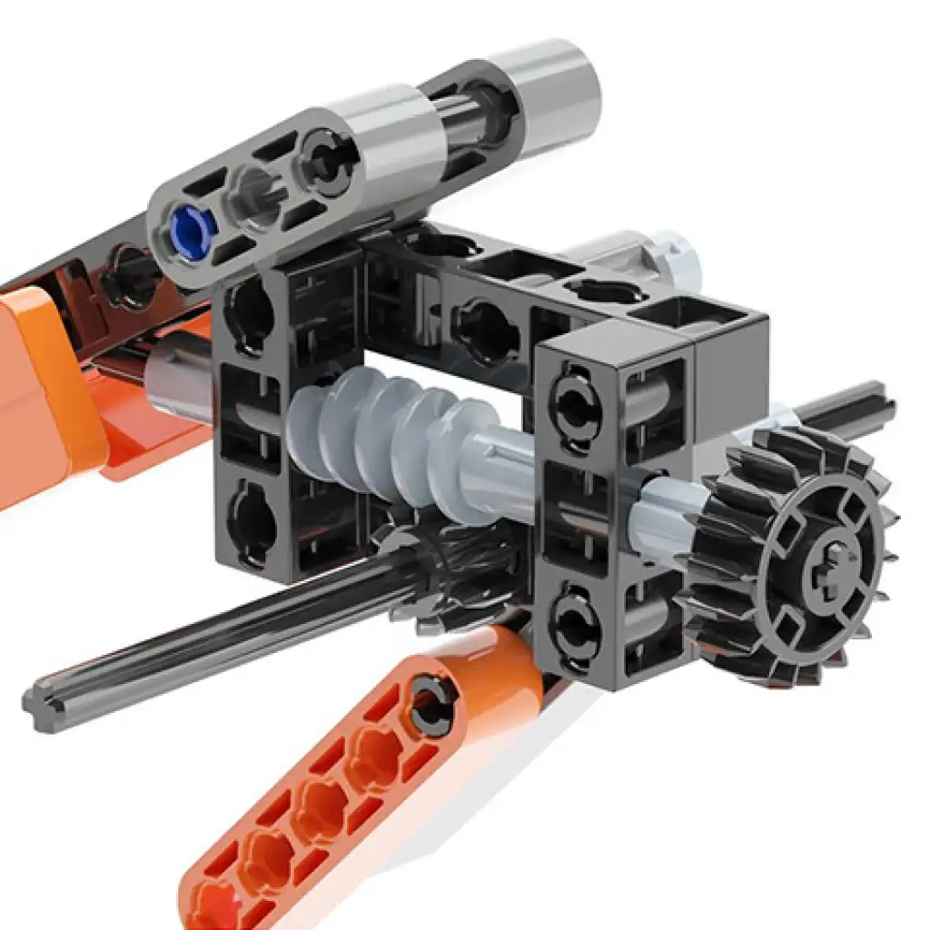 Mechanikai labor Monster Truck 10 az 1-ben építőjáték - Clementoni kép 4