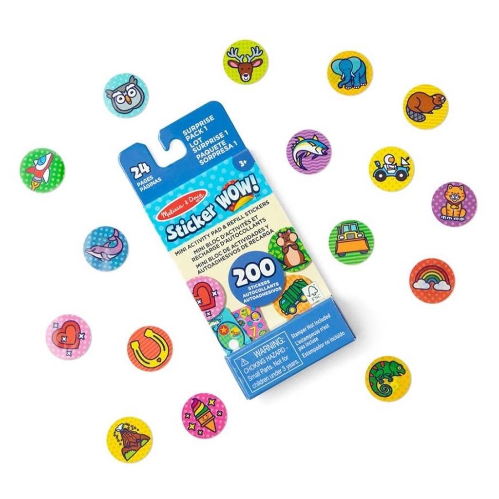Melissa&Doug: Mini Sticker Wow! - Meglepetés csomag - Spin Master kép 2