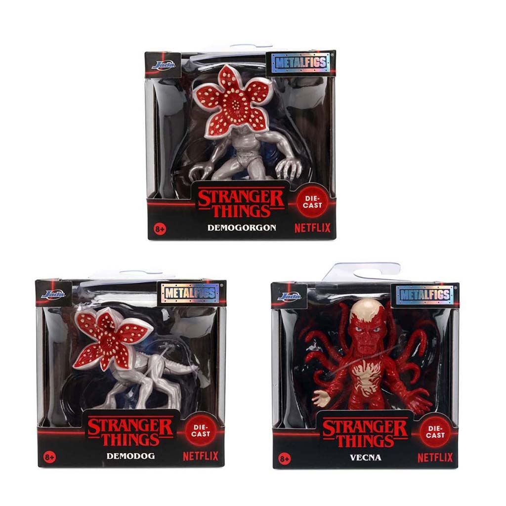 Stranger Things Metalfigs 6,5cm-es fém figura 1db - Simba Toys