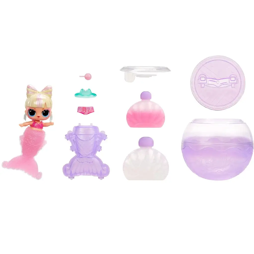 L.O.L. Surprise: Meglepetés sellő apróságok csináld magad színváltó sellőuszonnyal 1db kép 2