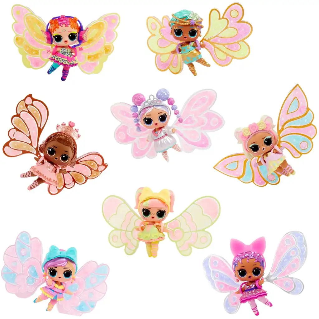 L.O.L. Surprise: Meglepetés tündér apróságok csináld magad szárnnyal 1db kép 3