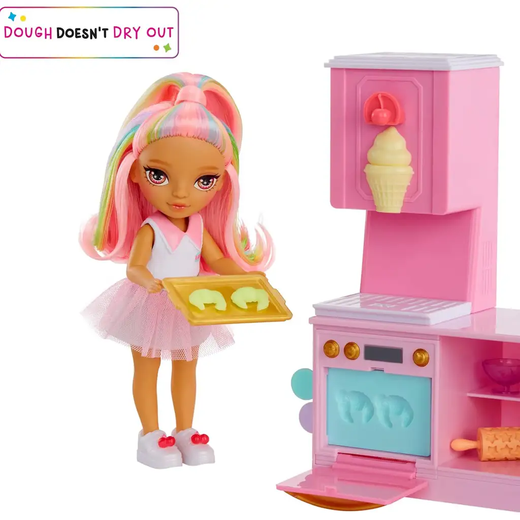 Rainbow High: Sütibolt játékszett Kandy Hart babával kép 4