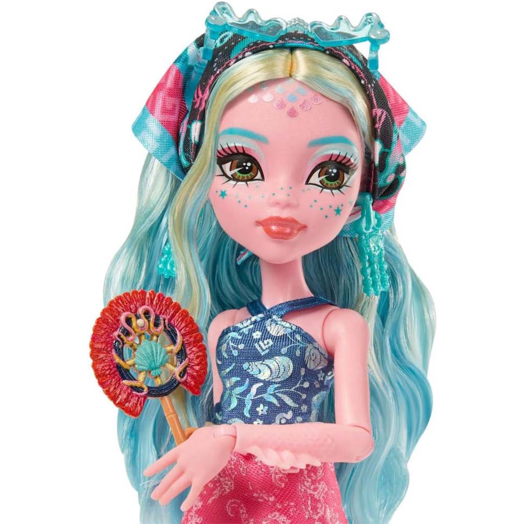 Monster High Szörnyen Jóbarátok titkai: Rémes utazás Lagoona Blue baba - Mattel kép 4