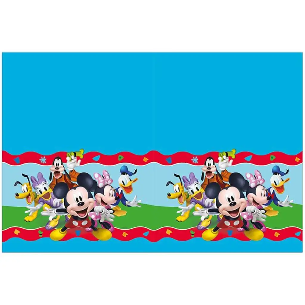 Mickey egér és barátai műanyag asztalterítő 120x180cm