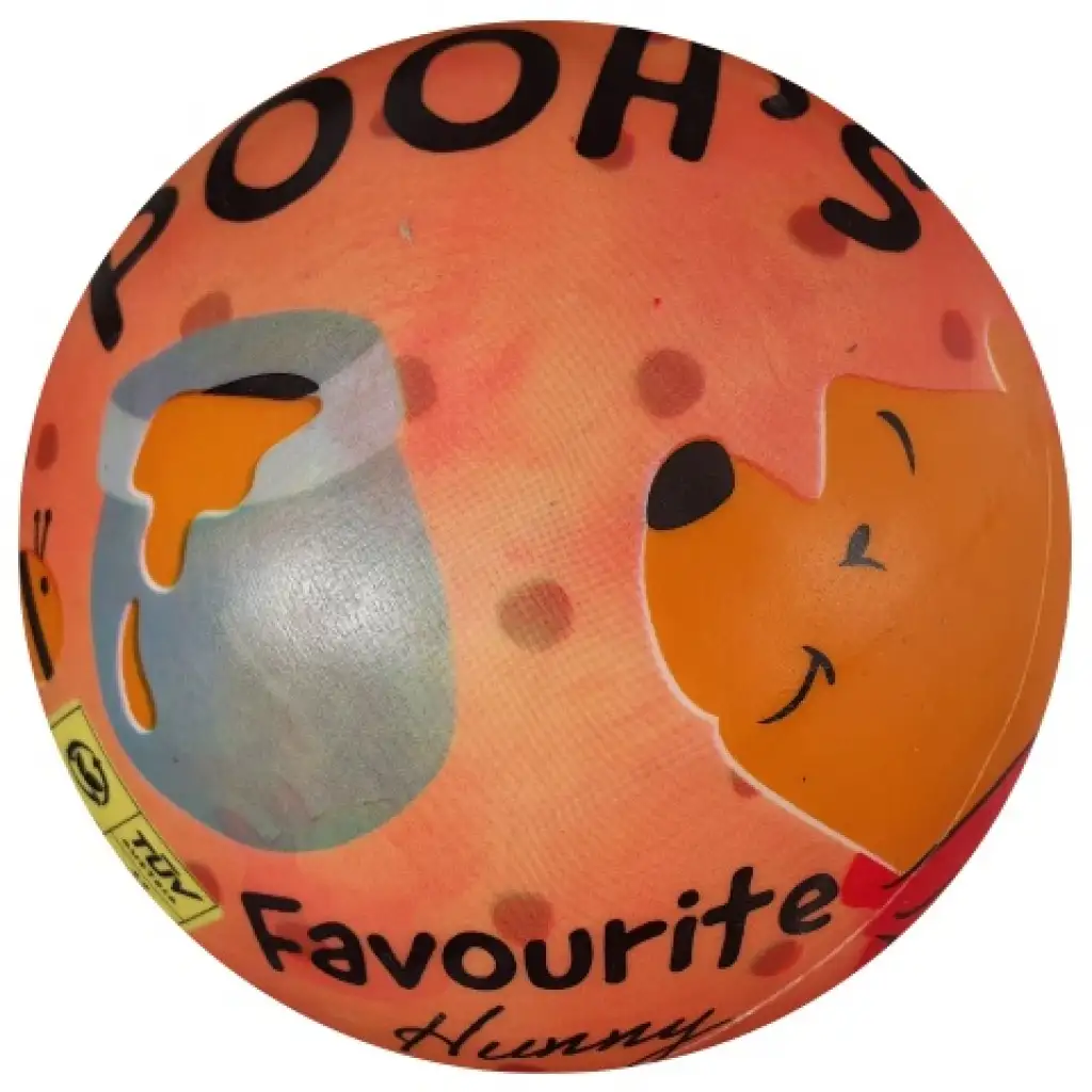 Micimackó BioBall gumilabda 14cm - Mondo Toys kép 2