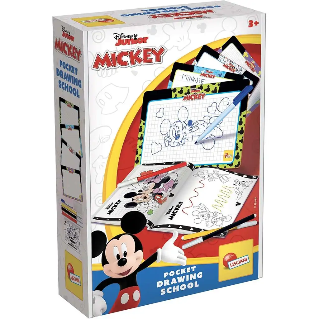 Mickey egér Kis méretű rajziskola - Lisciani