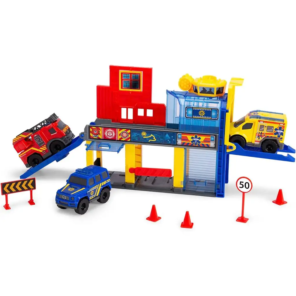 Micro SOS Station szett - Dickie Toys kép 2