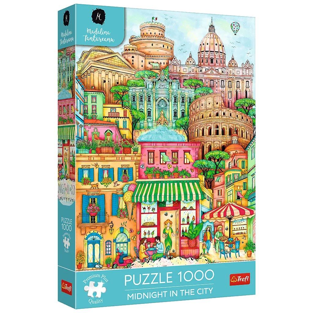 Róma éjfélkor 1000db-os Prémium plus quality puzzle - Trefl
