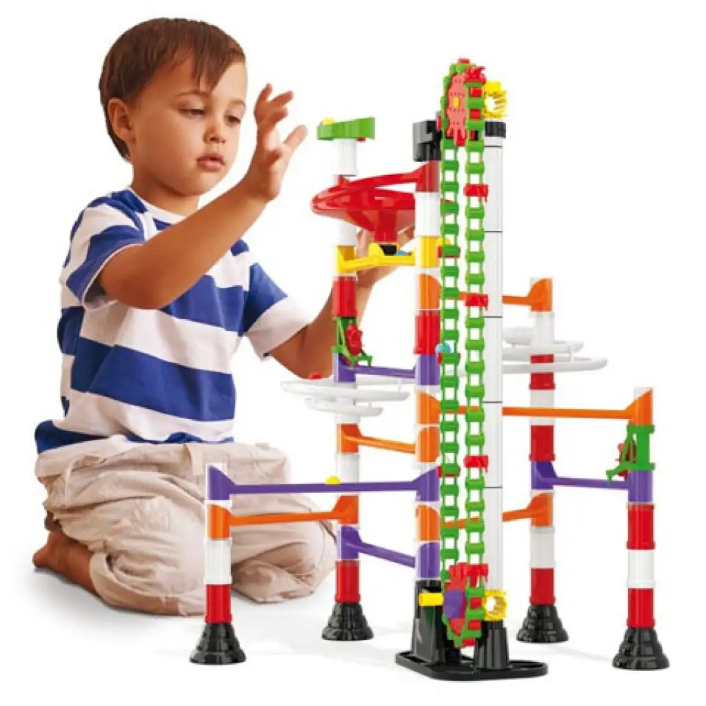 Quercetti: Migoga golyópálya lifttel 150db-os kép 3