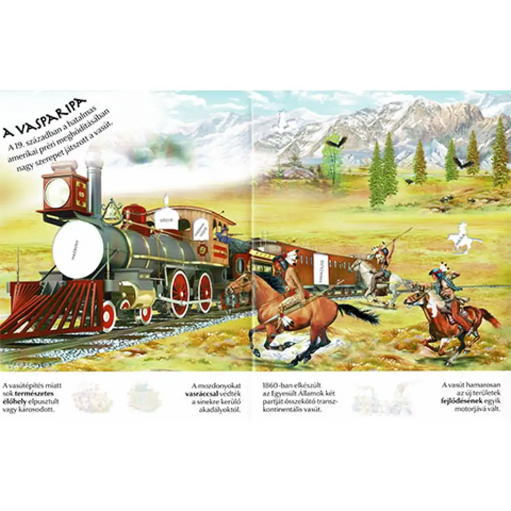 Milyen érdekes a világ... Vonatok matricásfüzet kép 3