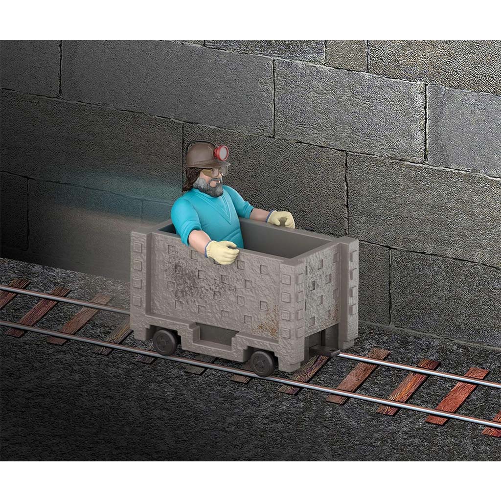 Minecraft A Film - Steve és a bányakocsi játékszett - Mattel kép 6