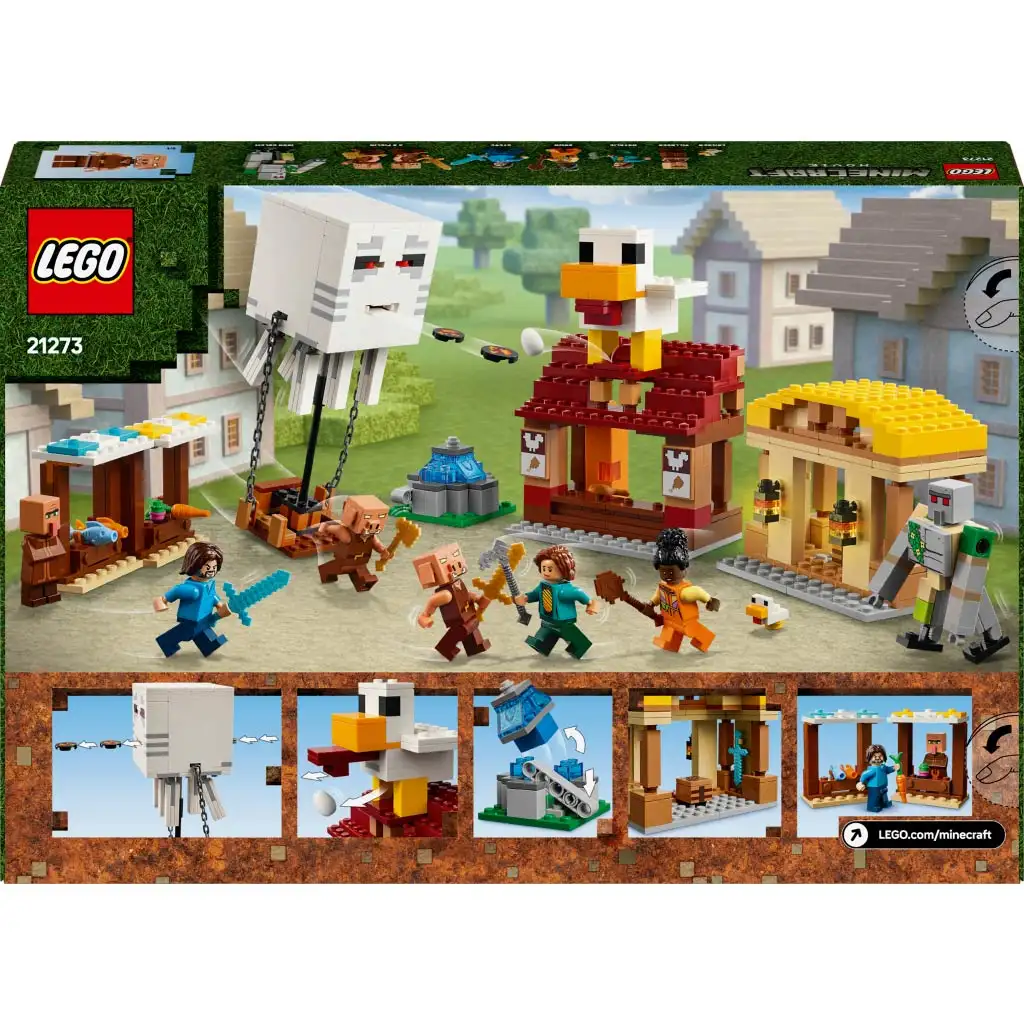 LEGO® Minecraft: A szellemléghajó és falutámadás (21273) kép 2