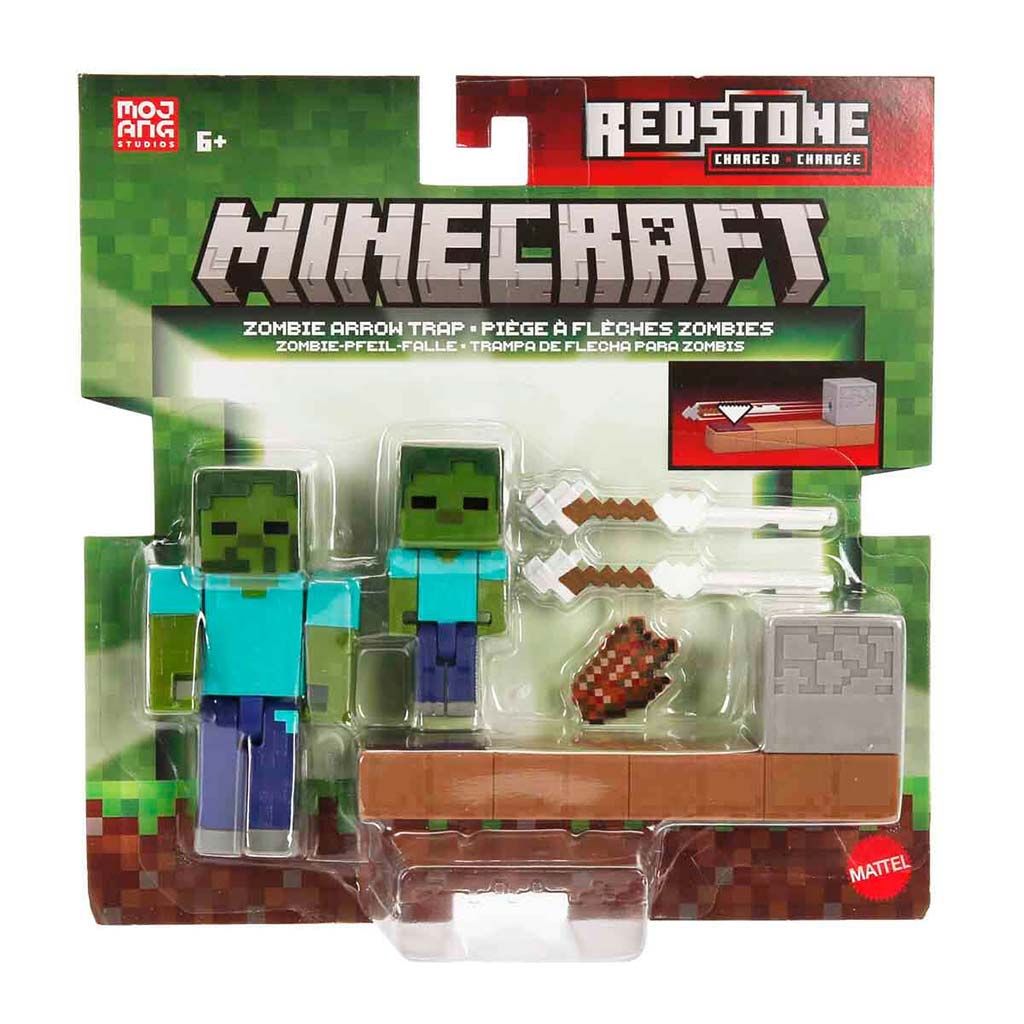 Minecraft: Zombie Arrow Trap akciófigura - Mattel