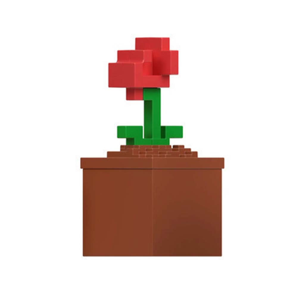 Minecraft Reveal minifigura tárolóban - Pipacs - Mattel kép 2
