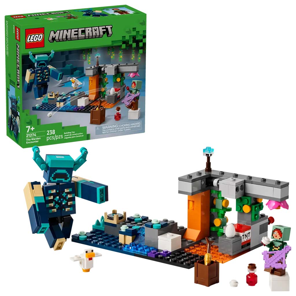 LEGO® Minecraft: Találkozás az Őrzővel (21274)