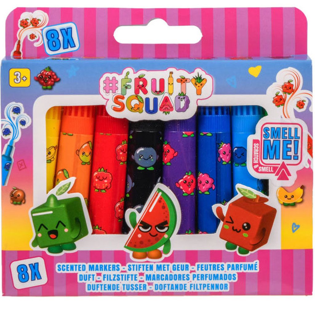 Canenco: FruitySquad illatos mini filctollak, 8db