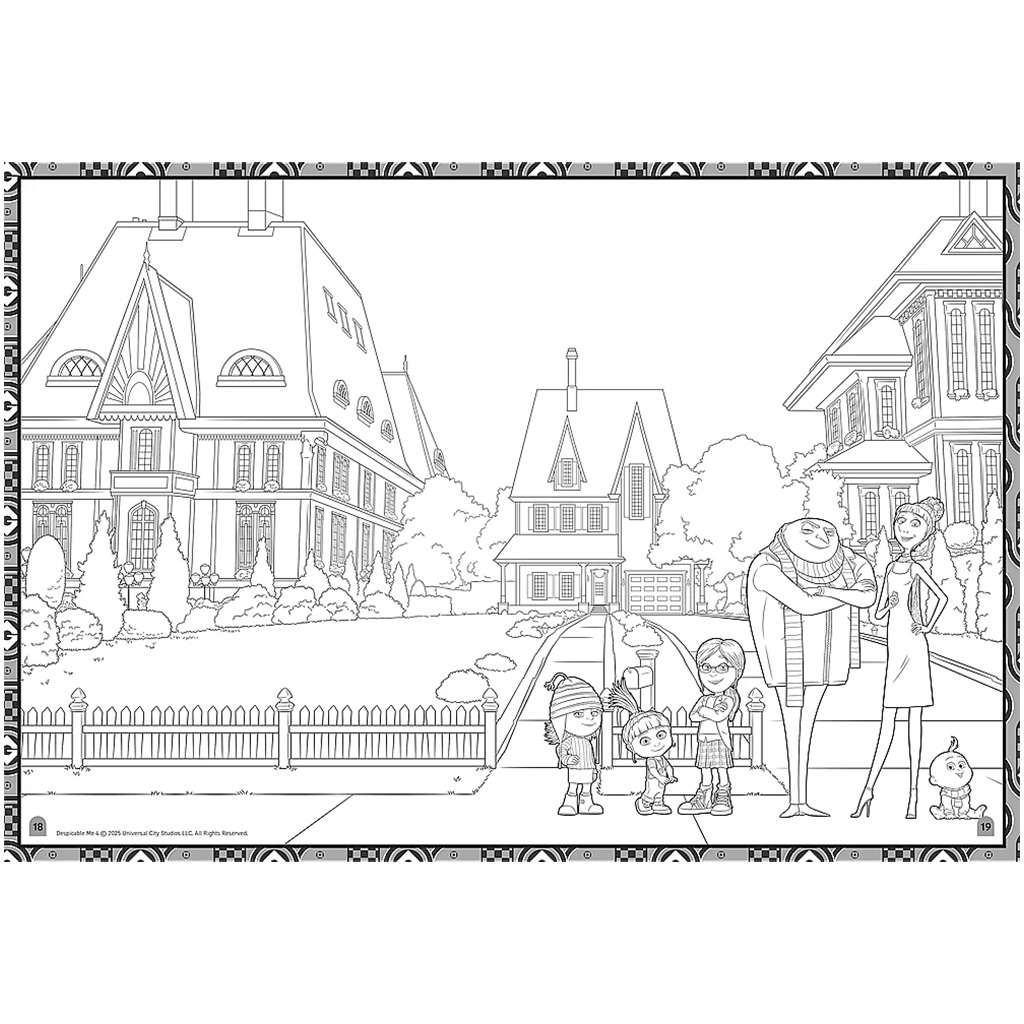 Minyonok kifestőkönyv - Trefl kép 3