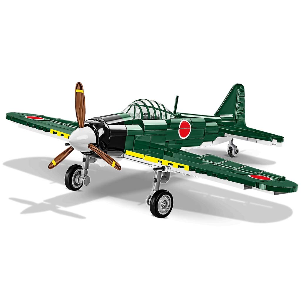 COBI: Mitsubishi A6M2 „Zero” vadászrepülőgép építőjáték (5861) kép 2
