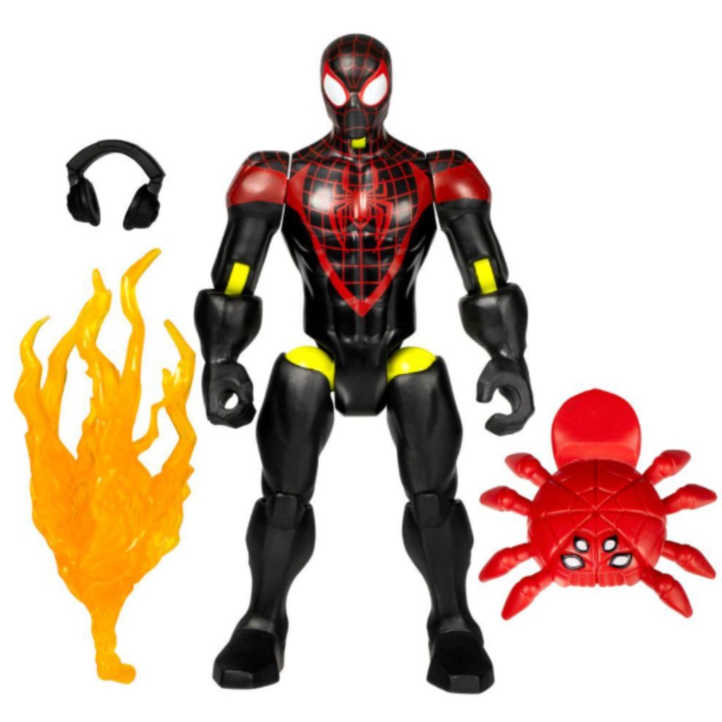 Marvel Mix Mashers: Bosszúállók Pókember Miles Morales figura kiegészítőkkel - Hasbro kép 2