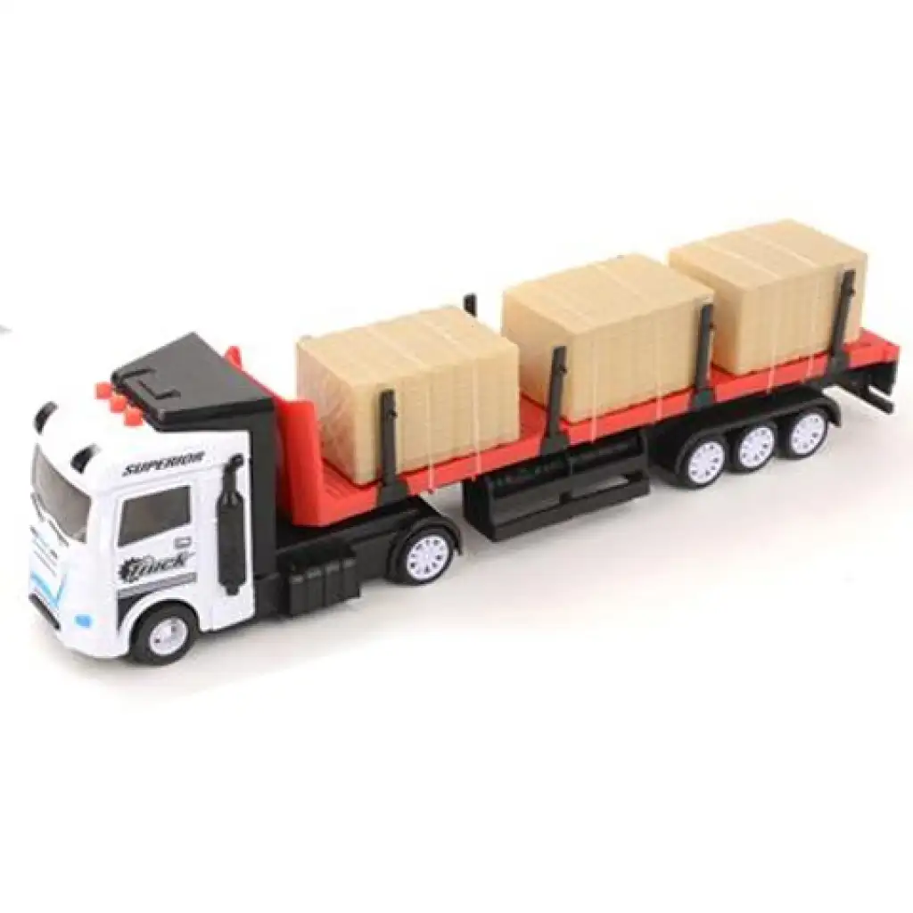 Bálaszállító kamion fény és hangeffektekkel több féle változatban kép 2