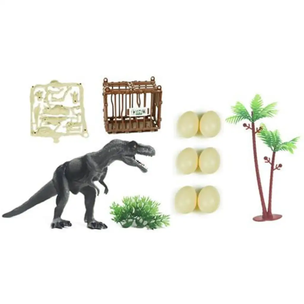 Dinoszauruszos játék szett különböző kiegészítőkkel kép 3