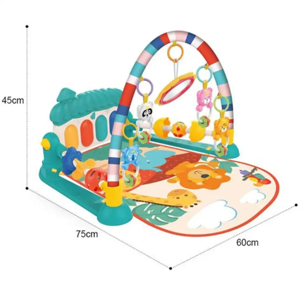 Dzsungel játszószőnyeg beépített zongorával kép 2