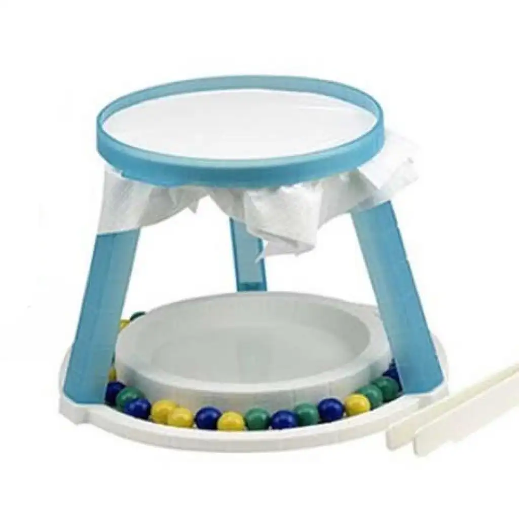 Jeges ügyességi játék színes golyókkal kép 2