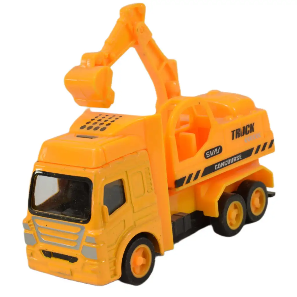 City Truck: Lendkerekes munkagépek többféle változatban 9,5cm 1db kép 10