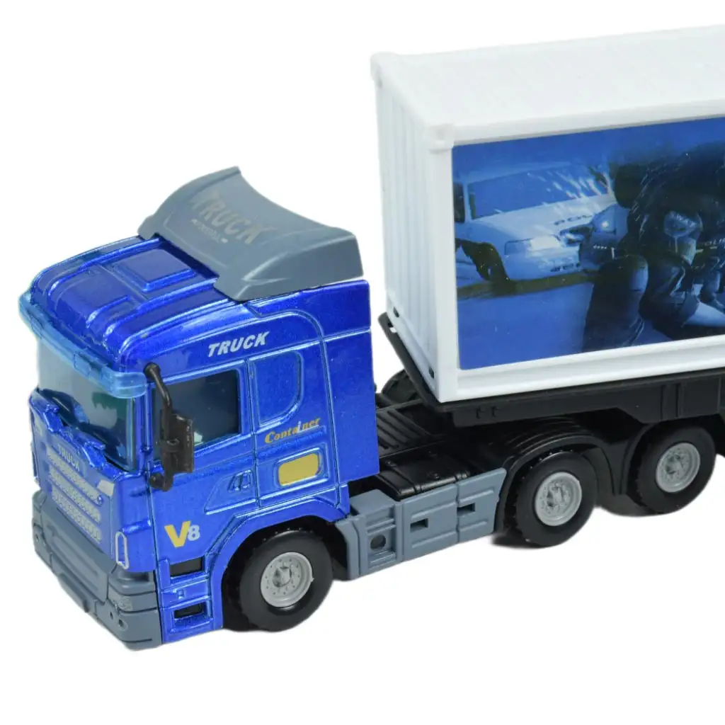 Die-Cast: Óriás rendvédelmi kisautó szett kiegészítőkkel kép 7