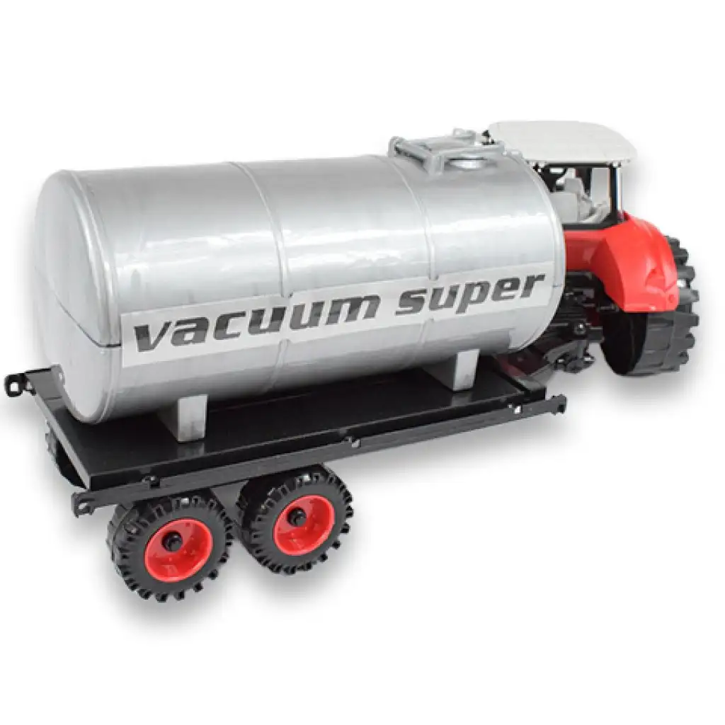 Farm Truck Series: Piros vagy zöld víztartályos traktor 46cm kép 4